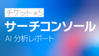 Googleサーチコンソール AI分析月次レポート【５回チケット】